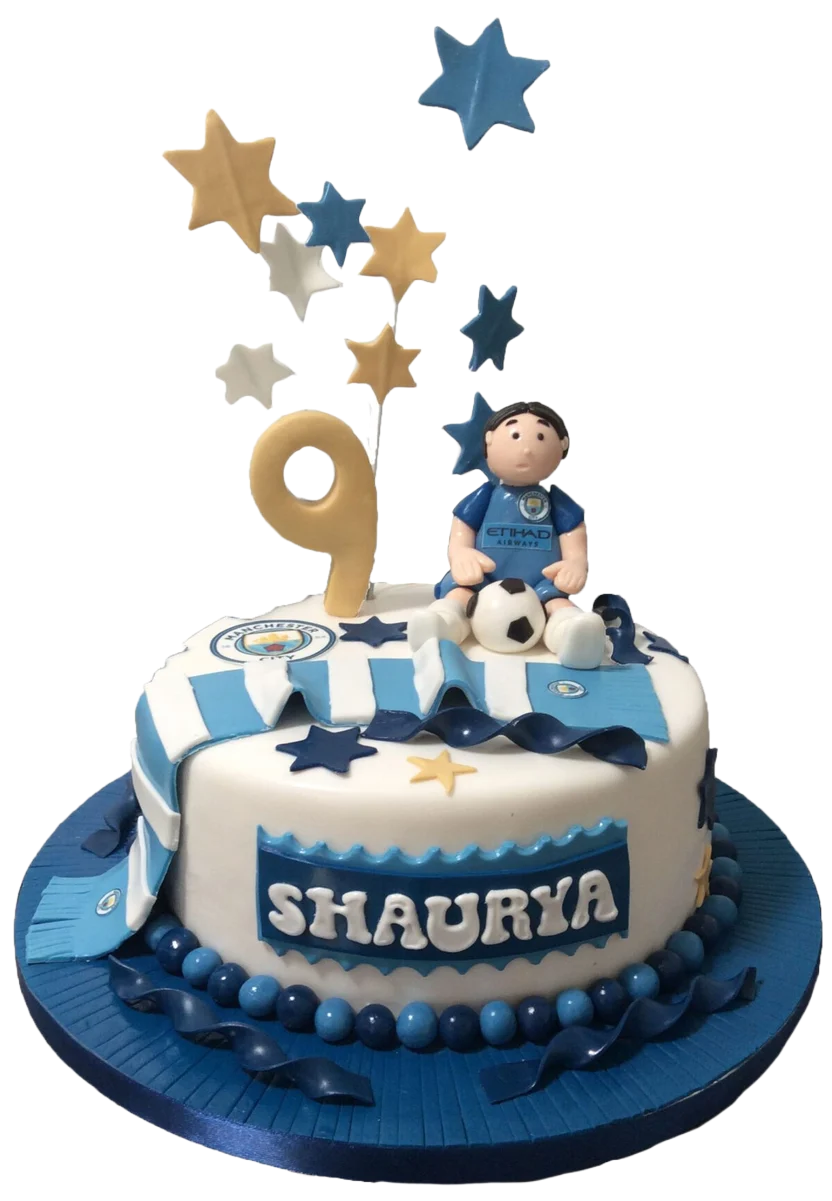 Manchester City Birthday Cake CB-NC213