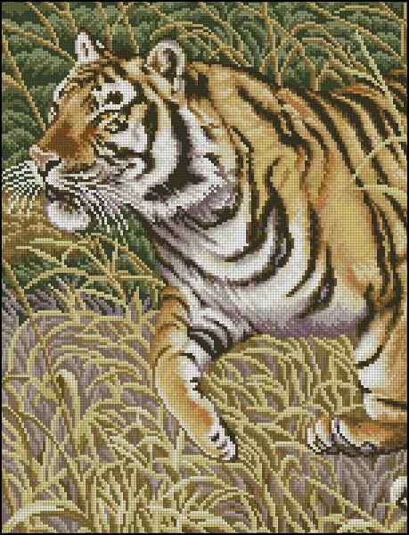 CMP 400445 Tiger Throw