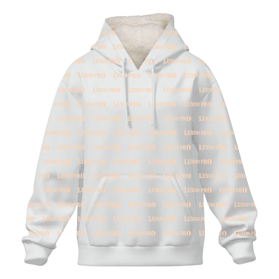 3D Thick Fleece Hoodie