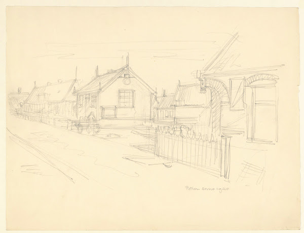 Gezicht te petten 1940