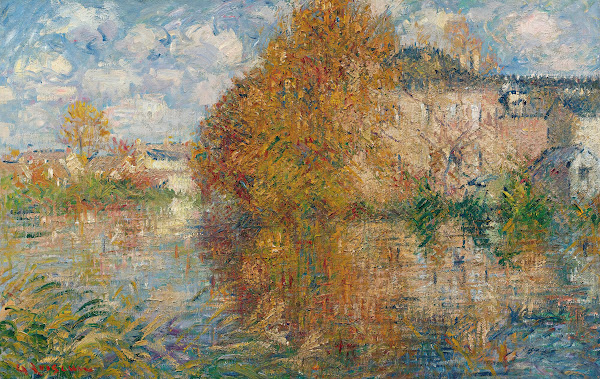 La Maison Cauchois Bords De Leure Automne 1929