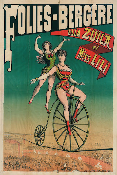 Folies Bergere Ella Zuila Et Miss Lili 1888