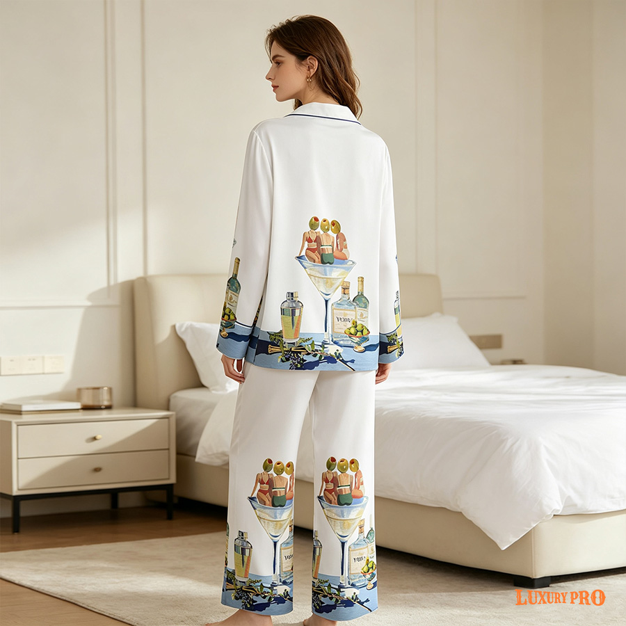 AOP Women's ZYJ Pajama Set