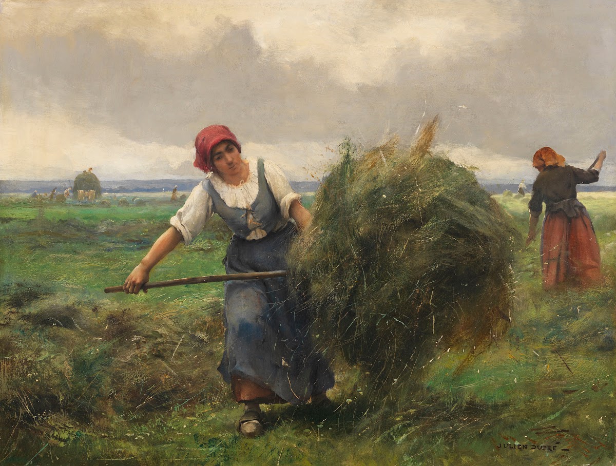 La Fenaison Die Heuernte Ca 1890 1895