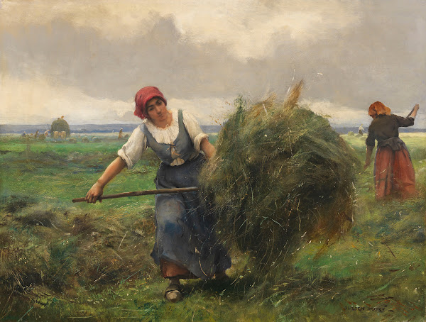 La Fenaison Die Heuernte Ca 1890 1895