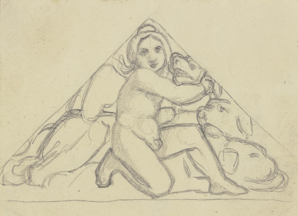 Erot with Cerberus 1820