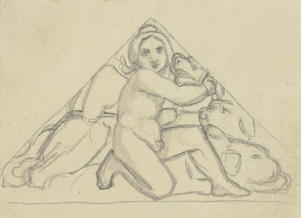 Erot with Cerberus 1820