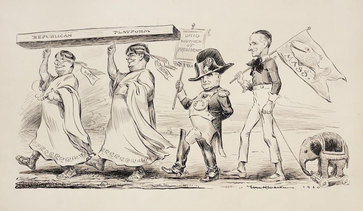 A Republican parade 1920