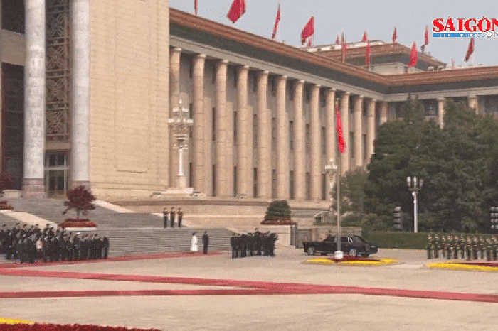 Lễ đón trọng thể Tổng Bí thư, Chủ tịch nước Tô Lâm thăm cấp Nhà nước đến Trung Quốc - Báo Sài Gòn Giải Phóng