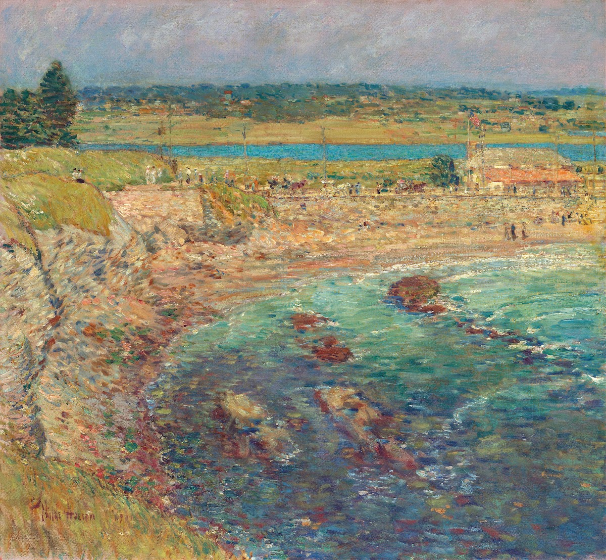 Baileys Beach Newport RI 1901