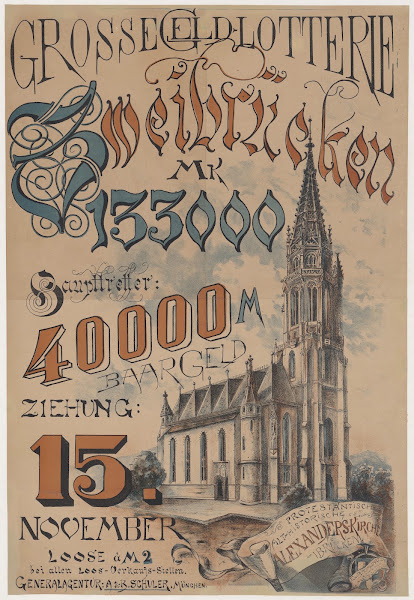 Grossegeld Lotterie Swei Brucken Mk 13300 Prostestantische Althistorische Alexan