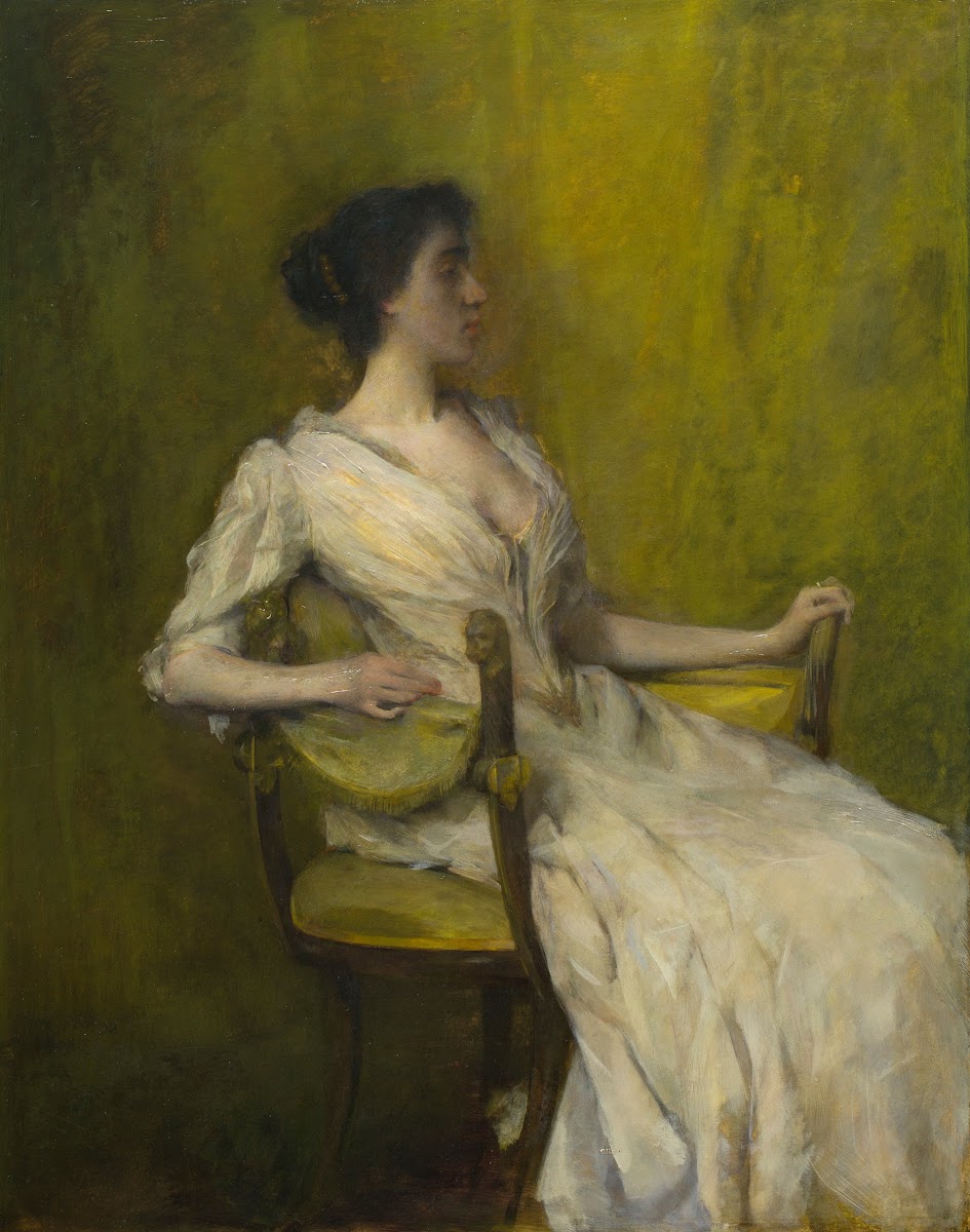 Lady in White c1901