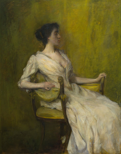 Lady in White c1901