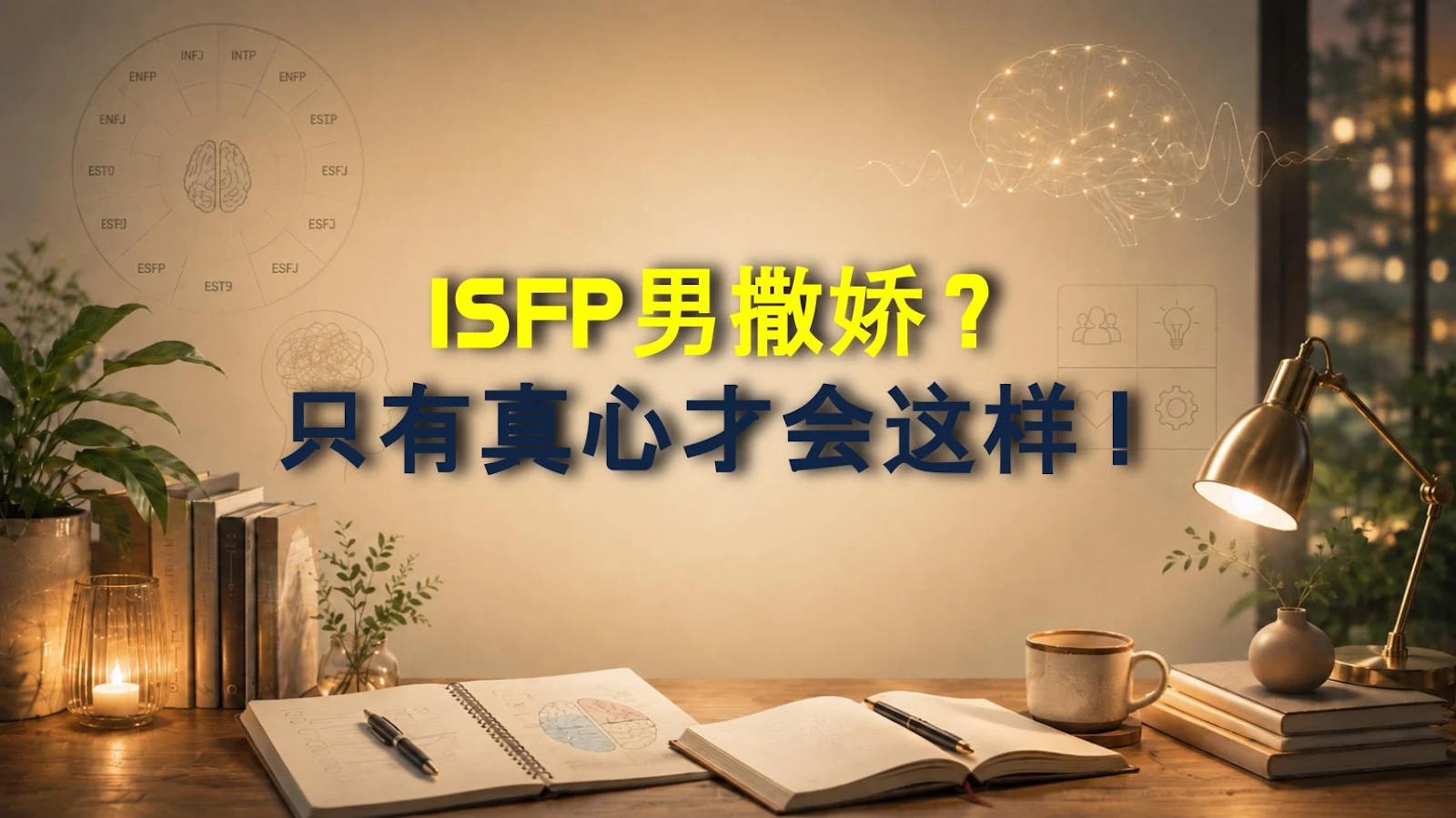 ISFP男撒娇？只有真心才会这样！