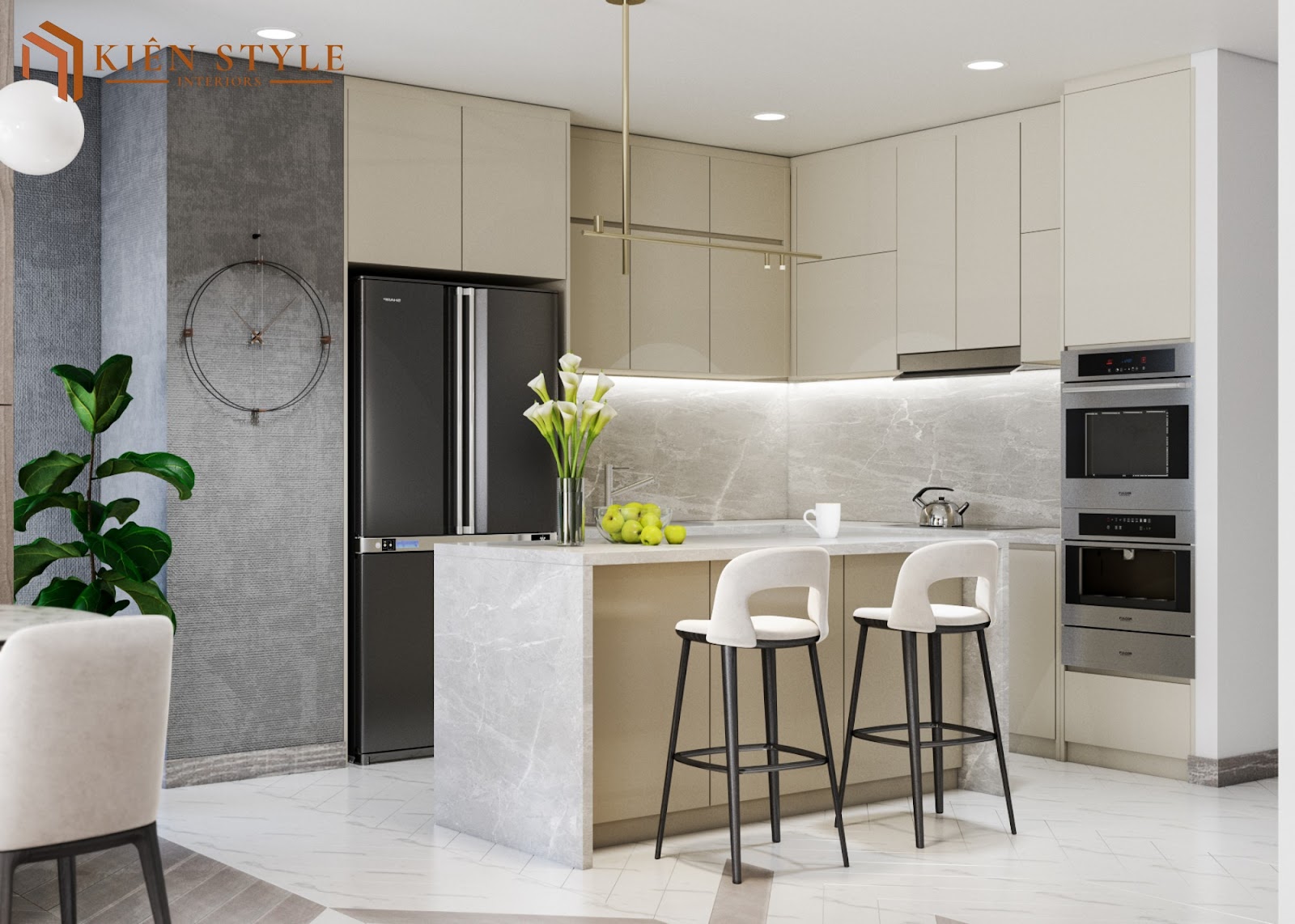 Mẫu phòng bếp mới nhất 2024