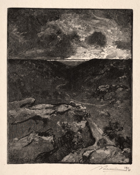 La vallèe de Franchard 1888