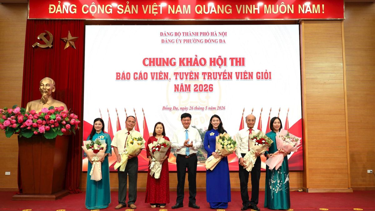 Phường Đống Đa phát huy vai trò báo cáo viên, tuyên truyền viên - Đài Phát thanh và truyền hình Hà Nội