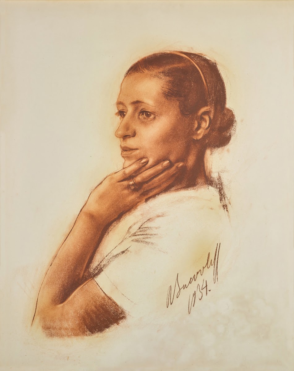 Portrait of Irene Andreeva 1934