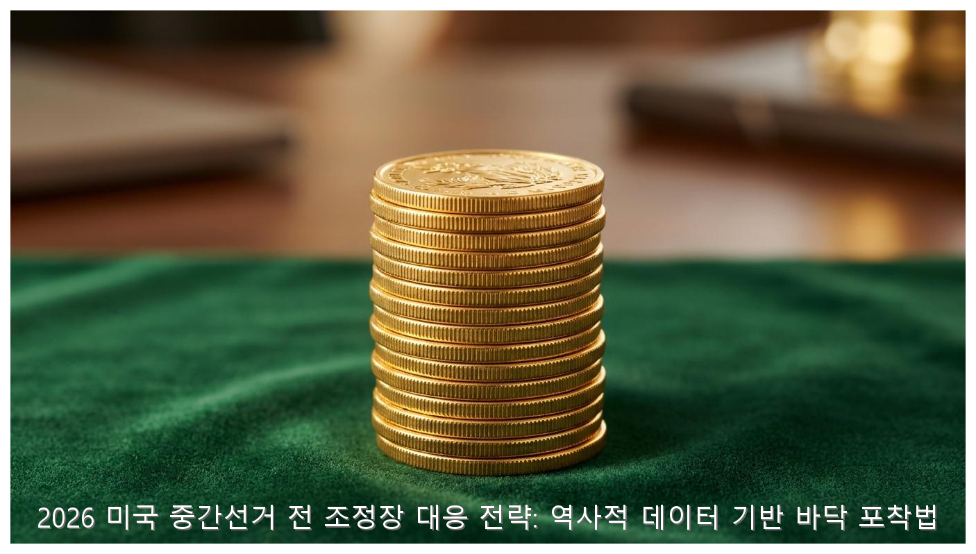 2026 미국 중간선거 전 조정장 대응 전략: 역사적 데이터 기반 바닥 포착법 핵심 안내 및 분석 인포그래픽 (6)