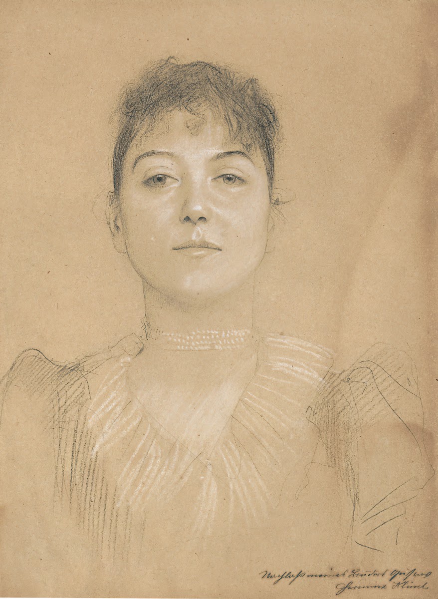 Portrait einer Frau 1890 1891