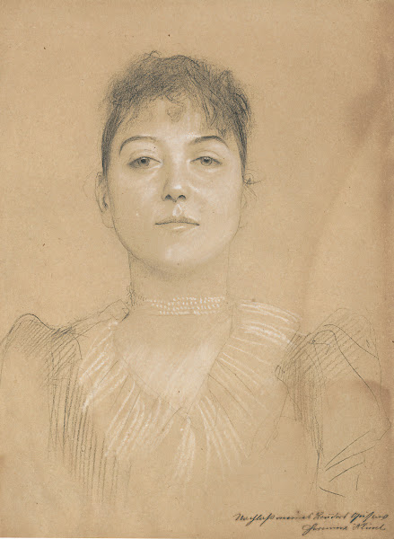 Portrait einer Frau 1890 1891