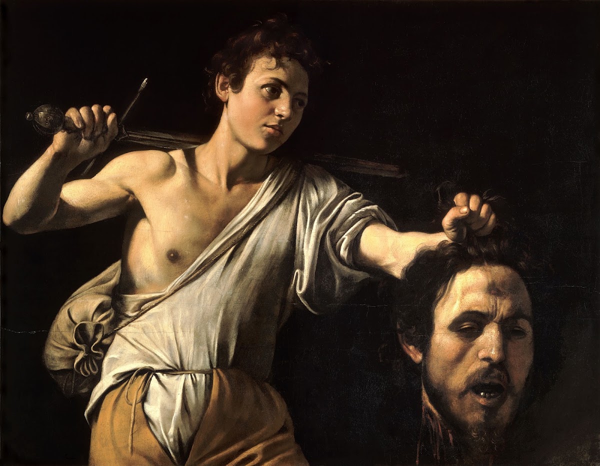 David with the Head of Goliath 1600 1601