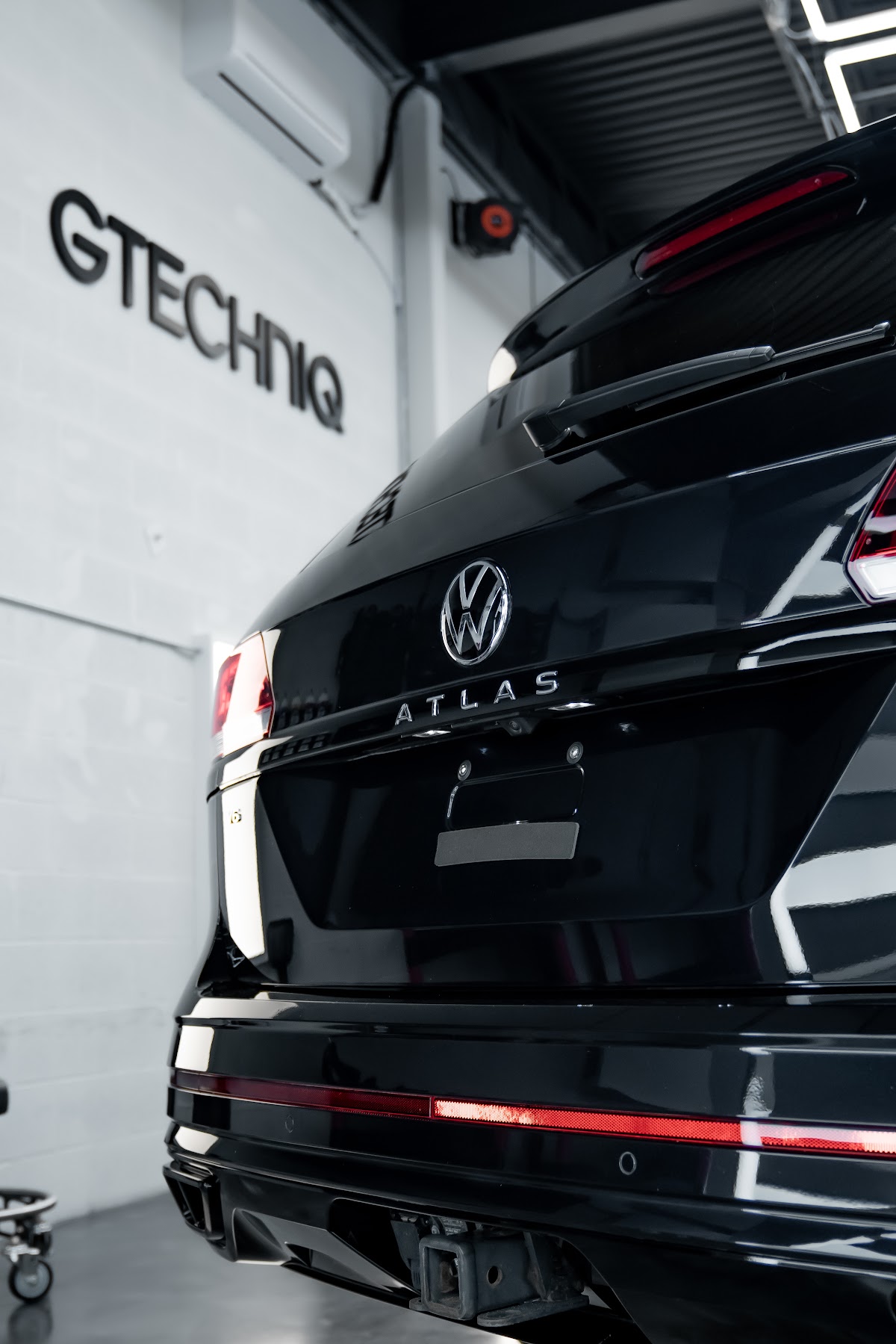 Volkswagen Atlas rear after ceramic coating at ZAutoCare
