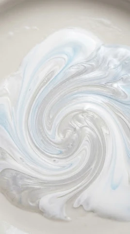 Abstract Paint Swirl of Purity