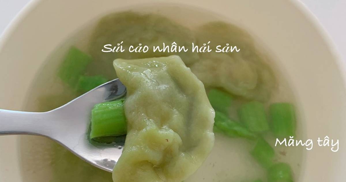 Sủi cảo nhân hải sản