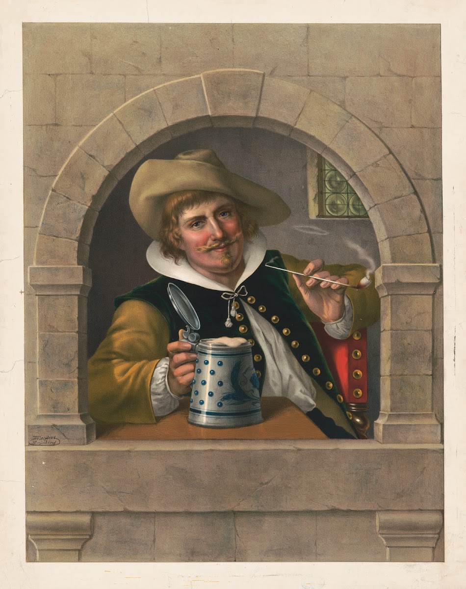 Beer drinker 1880