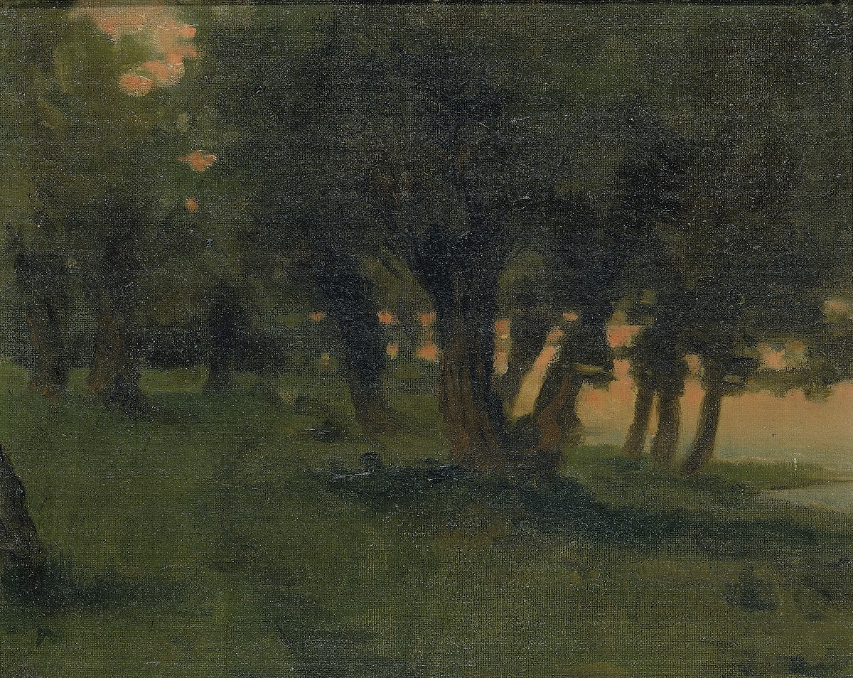 On the Banks of the Rhine near St Germain at Mont dOr 1878