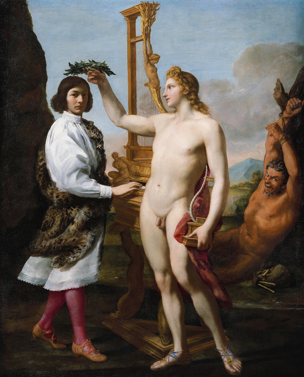 Marcantonio Pasqualini Crowned By Apollo 1641
