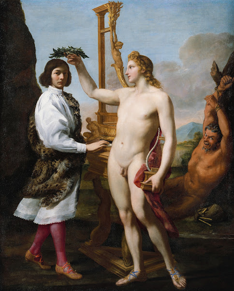 Marcantonio Pasqualini Crowned By Apollo 1641