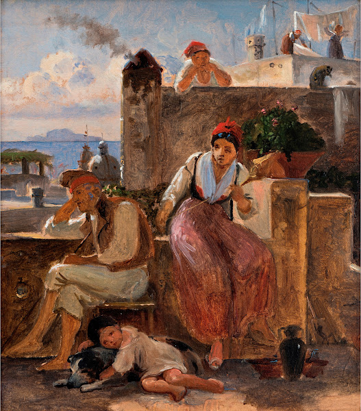 Neapolitan way of life Study c 1839