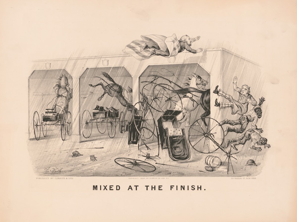 Mixed at the finish 1880