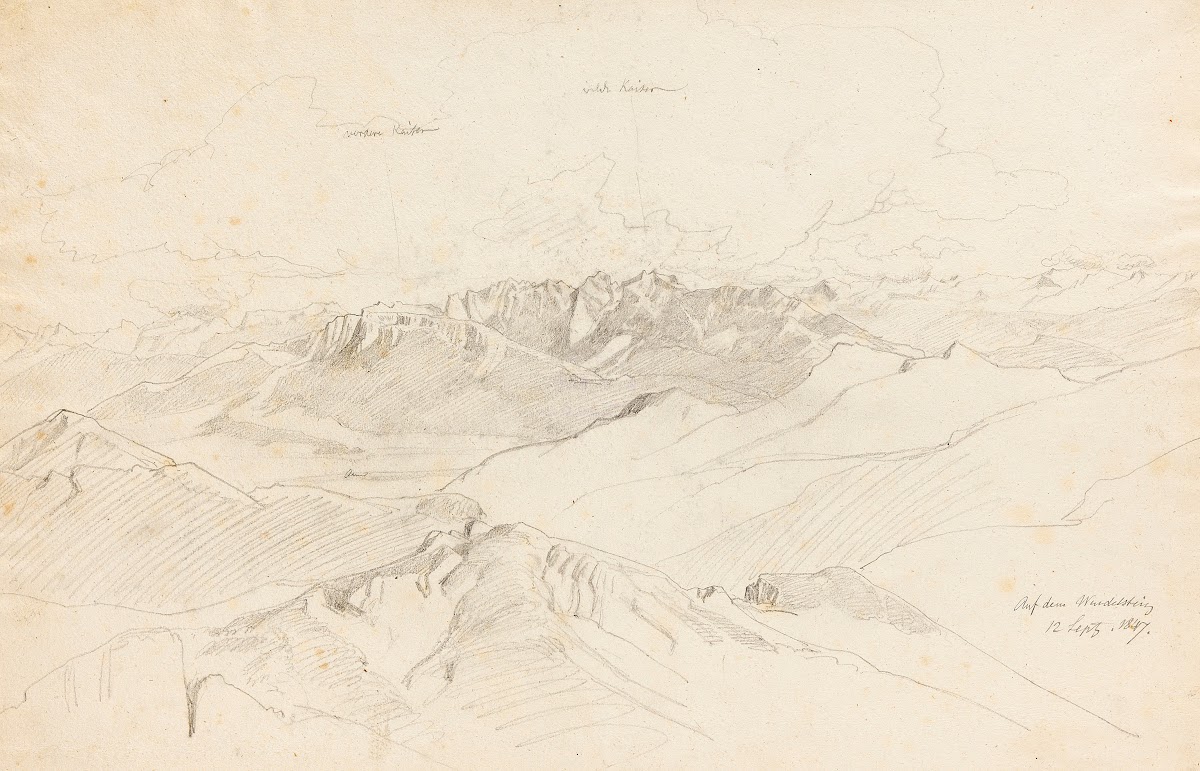 Auf dem Wendelstein 1847