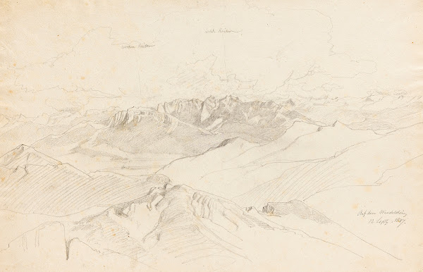 Auf dem Wendelstein 1847