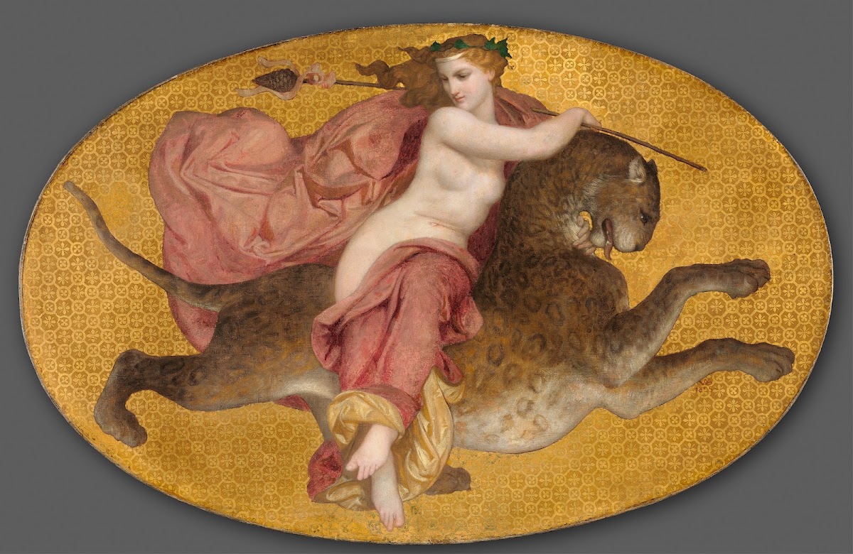 Bacchante on a Panther 1855