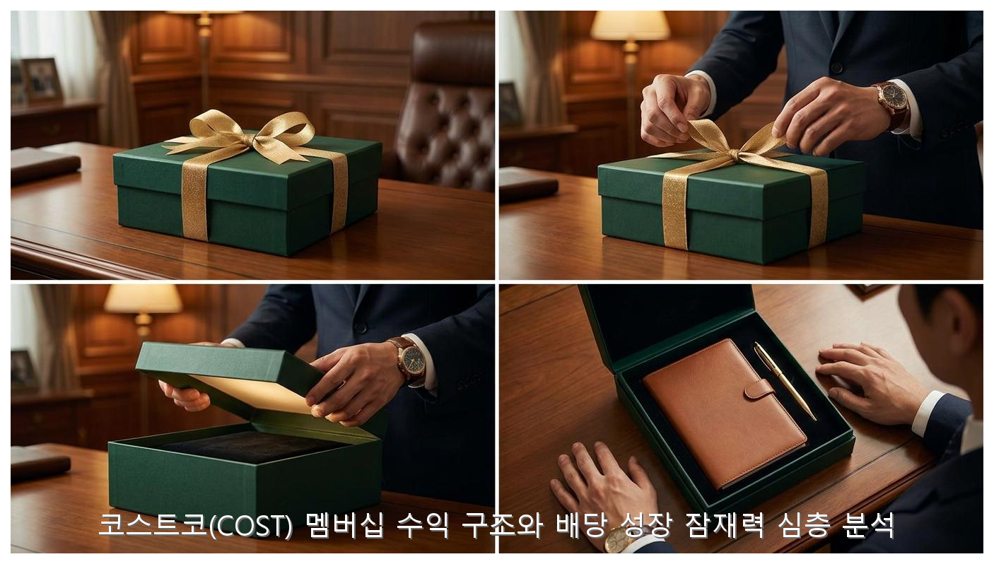 코스트코(COST) 멤버십 수익 구조와 배당 성장 잠재력 심층 분석 핵심 안내 및 분석 인포그래픽 (5)