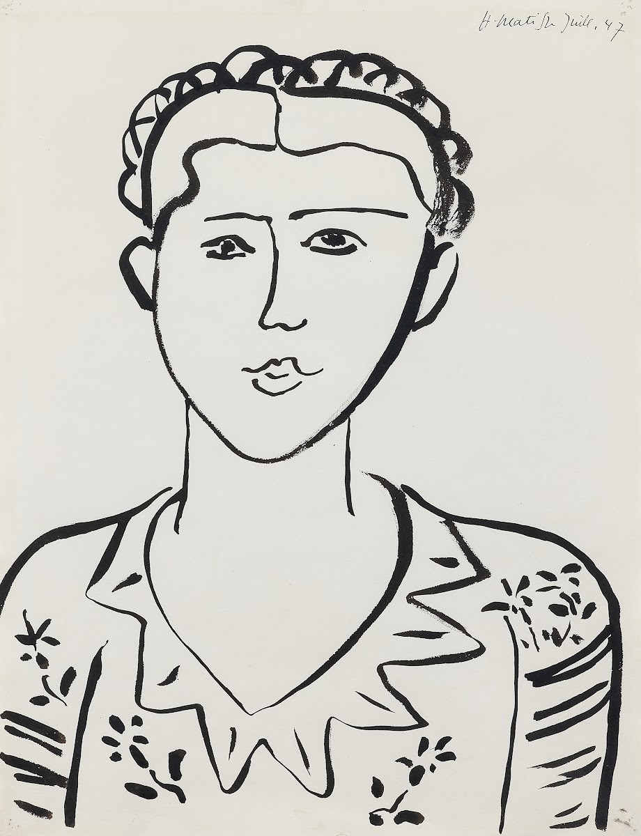 Portrait de femme 1947