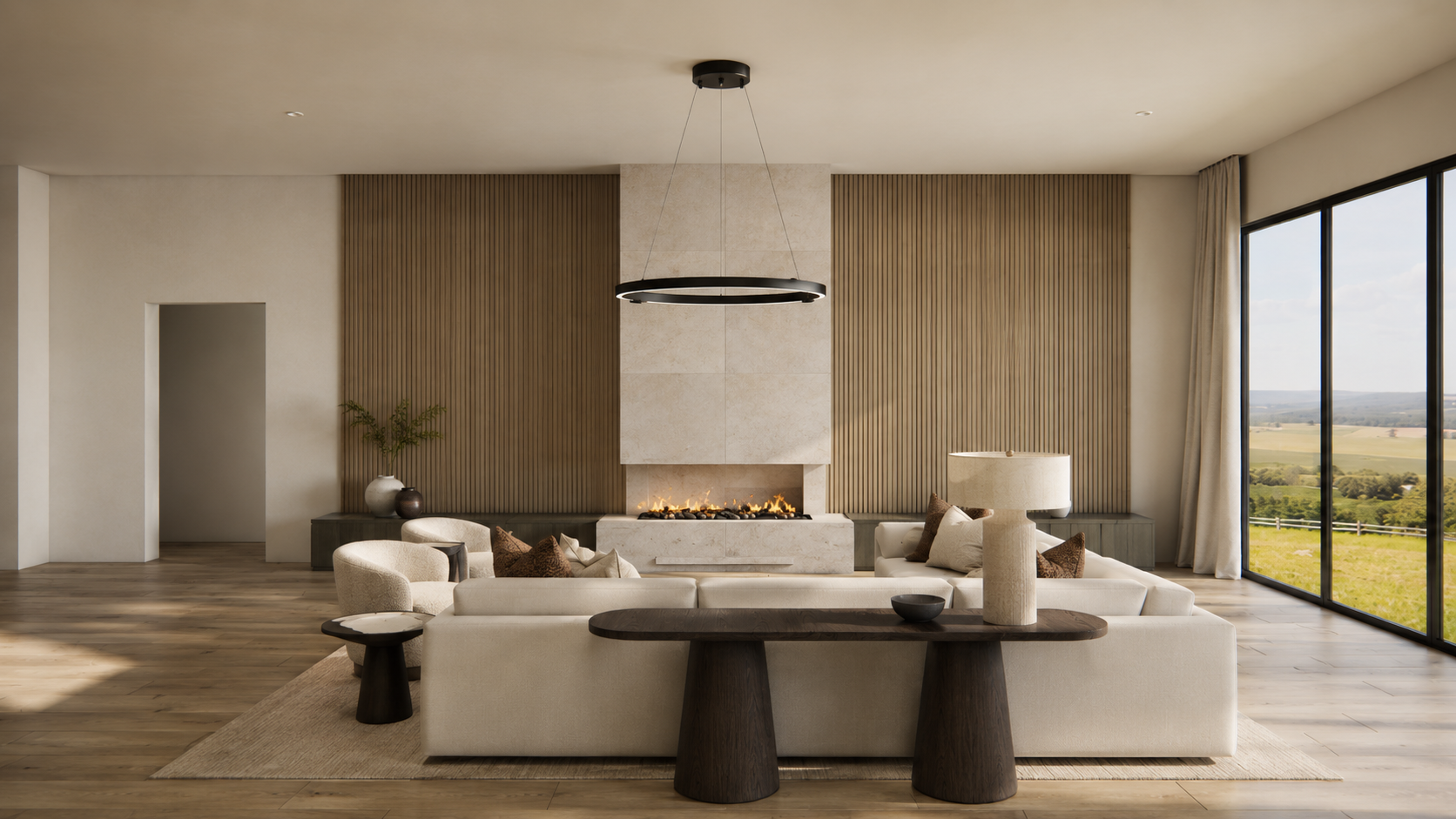 Modern Zen Living Room