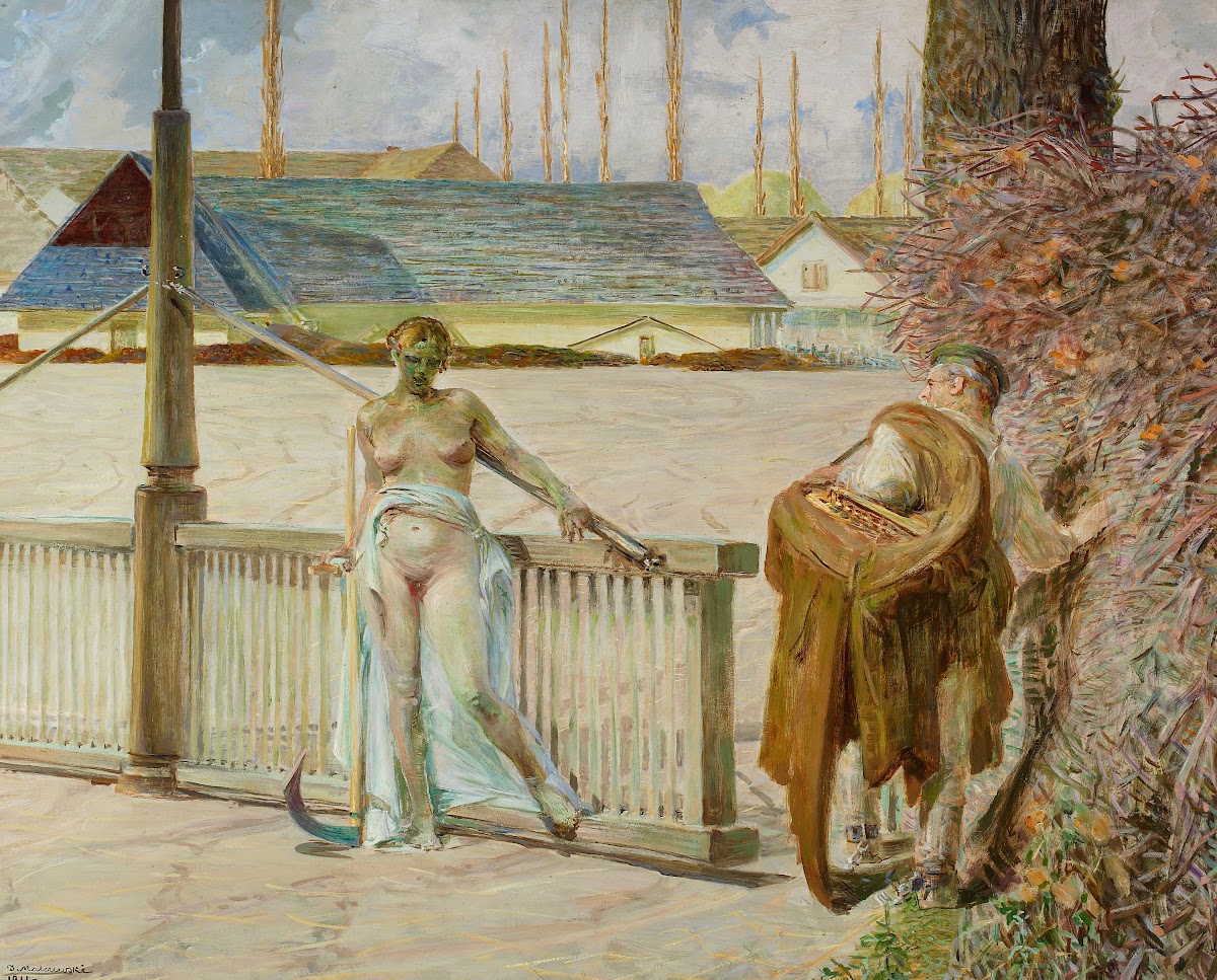 My life  right section of the triptych 1911