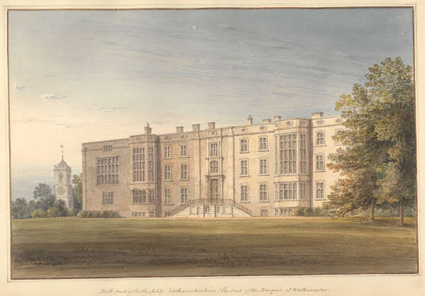 North Front of Castle Ashby Northamptonshire The Seat of the Marquis of Northamp