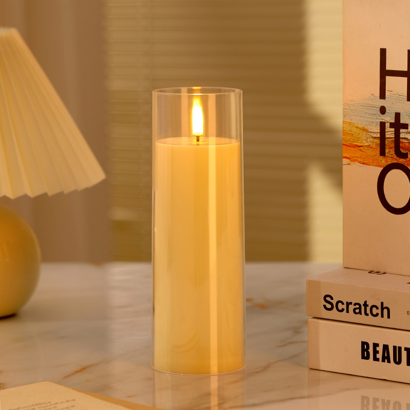 LED pillar candle, various sizes
