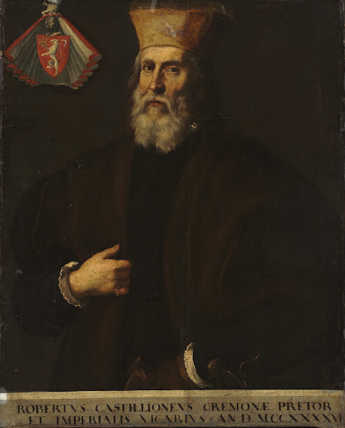 Portrait of Roberto Castiglione early 1600s