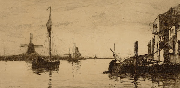Evening on the Maas 1884
