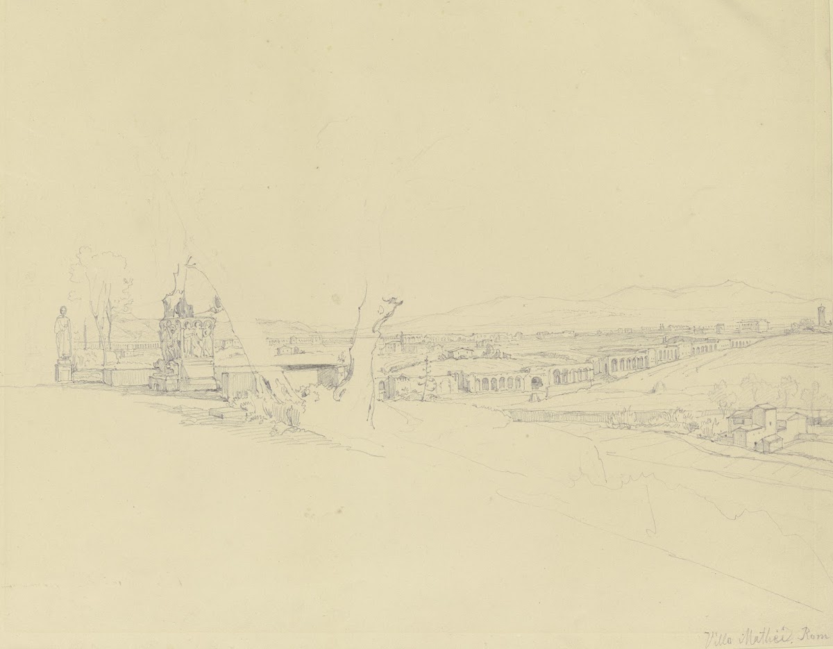 Blick von der Villa Celimontana