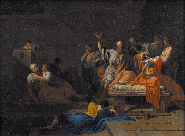 The Death Of Socrates 1786  1787