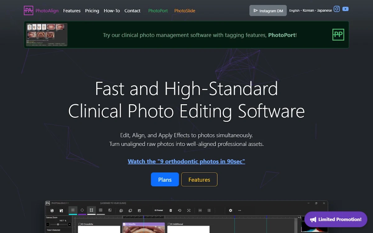 Captura de PhotoAlign Studio