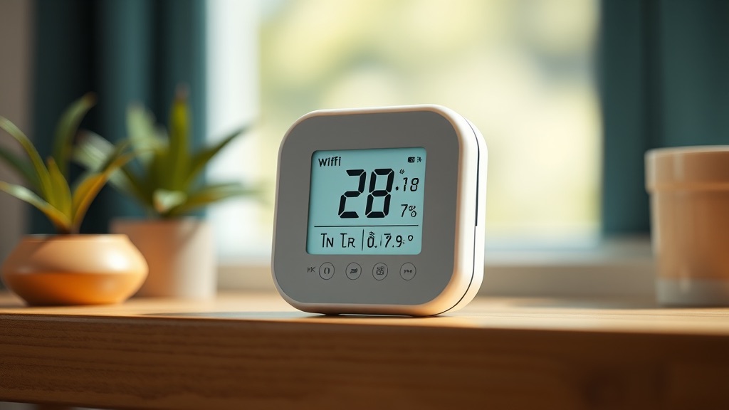 Sensores de Temperatura y Humedad WiFi/Zigbee - Confort y Automatización